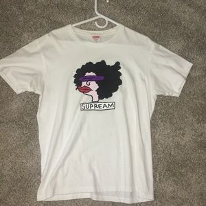 Supreme White Gonz tee fw/17